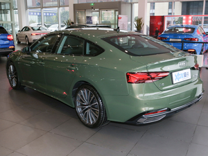 2021款40 TFSI quattro 豪华动感型 左后45度