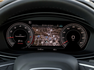 2021款55 TFSI e quattro S line 美国版 中控区