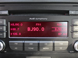 2011款2.0TFSI Coupe 中控台显示屏