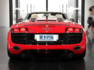 2011款Spyder 5.2 FSI 敞篷版 正后	