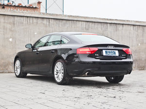 2012款2.0TFSI Sportback quattro 左后45度