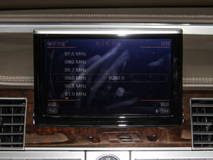 2015款6.3 FSI W12 quattro旗舰型 中控台显示屏