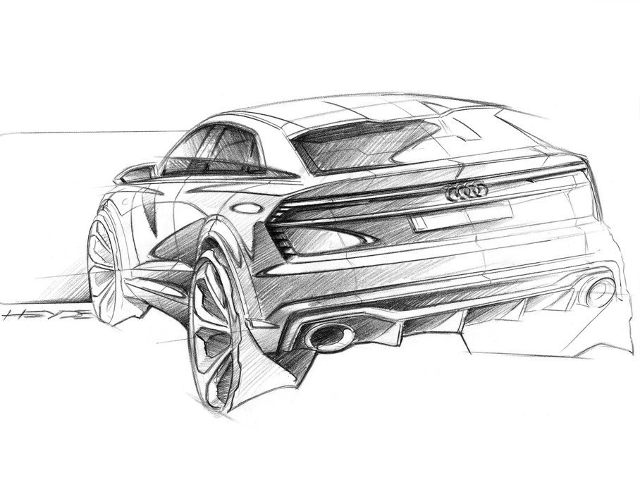 2017款奥迪q8sport concept