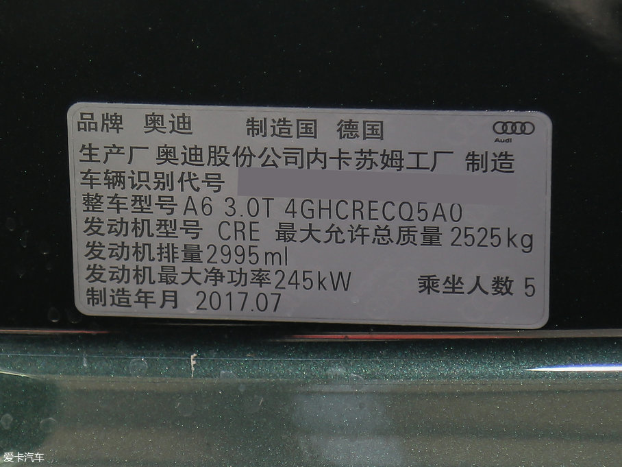 2018��W��A6 ���а� quattro