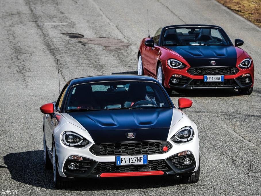 124 abarth rally tribute 124 spider abarth 2018款菲亚特124