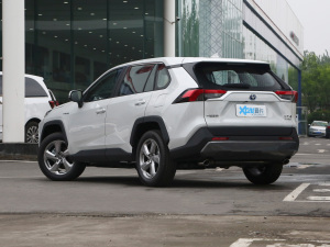 2021款双擎 2.5L CVT两驱精英版 左后45度