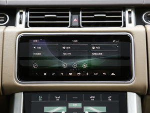 2019款3.0 V6 传世加长版 中控台显示屏