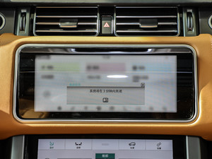 2021款3.0 L6 50周年风云纪念版 中控台显示屏