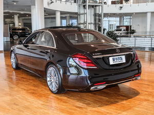 2019款S 500 L 4MATIC 左后45度