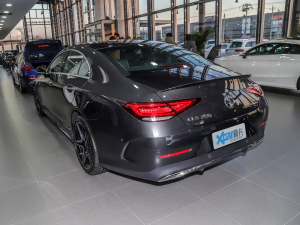 2021款改款 CLS 350 4MATIC 左后45度