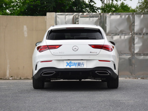 2021款CLA 260 4MATIC Shooting Brake 正后	