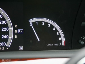 2010款S 300L 豪华版 中控区