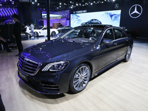 2018款S 500 L 4MATIC 左前45度