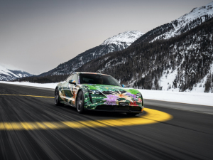 2022款Taycan Artcar 整体外观