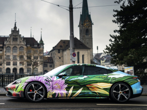 2022款Taycan Artcar 整体外观