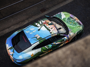 2022款Taycan Artcar 整体外观