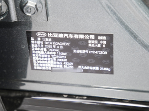 2025款DM-i 200KM激光雷达旗舰型 其它