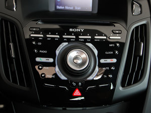 2013款2.0T 橙色版 中控区