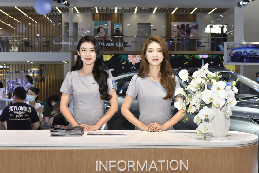 车展美女