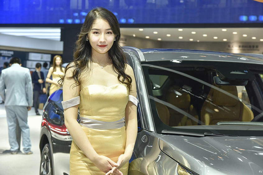 车展美女