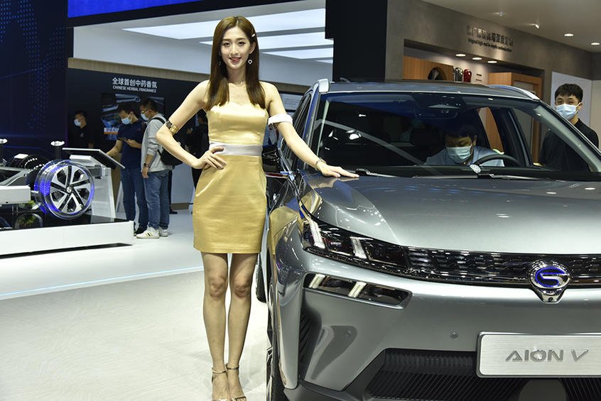 车展美女