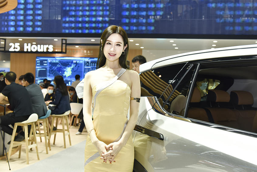 车展美女