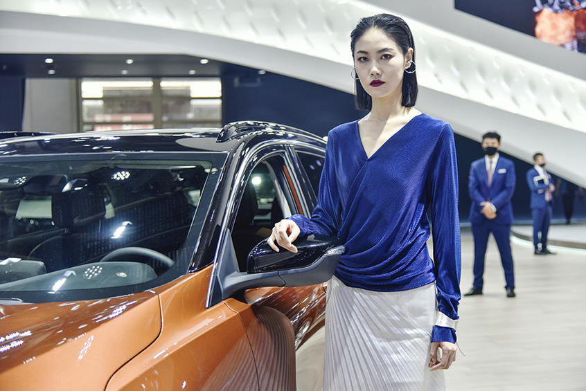 车展美女