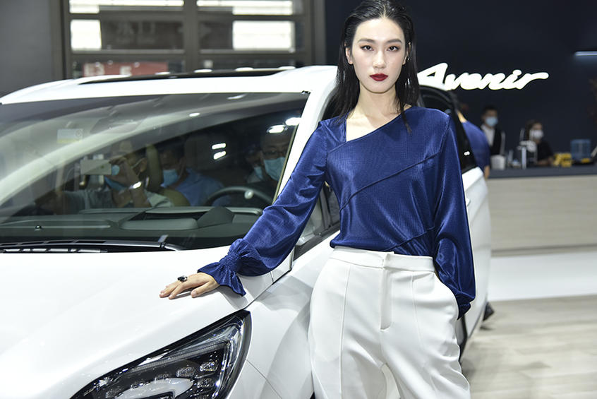 车展美女