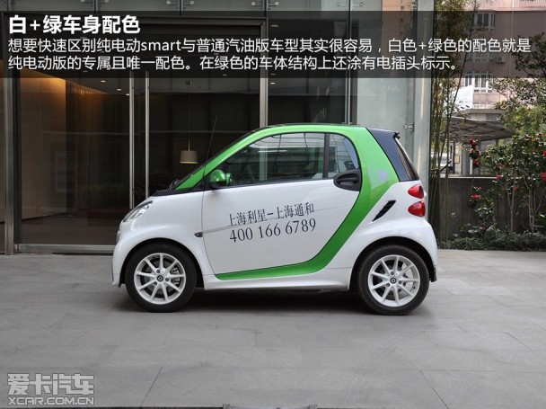 smart2014款smart fortwo 电动车