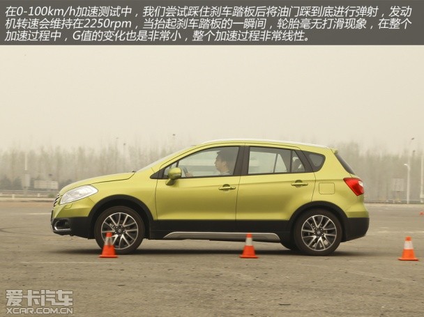 均衡的紧凑级SUV 爱卡测试长安铃木锋驭