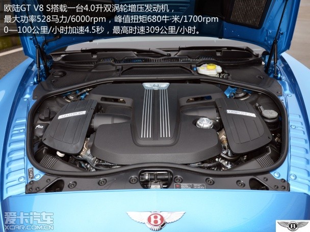 欧陆GT V8 S试驾