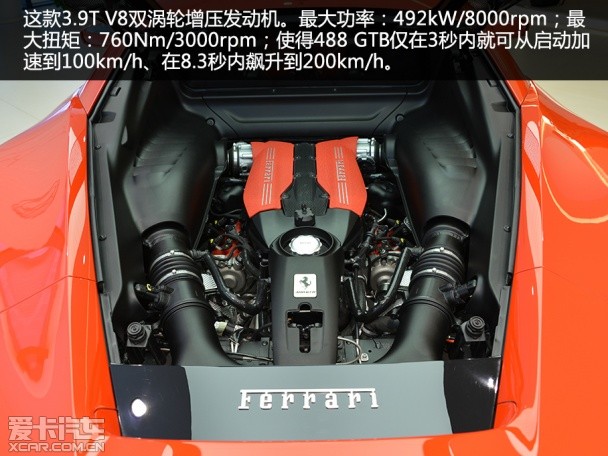 法拉利2015款法拉利488