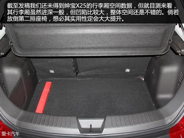 北汽紳寶X25成都車展靜評