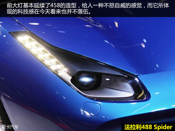 Huracan Spyder對(duì)比488 Spider