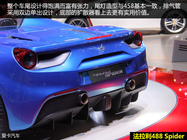Huracan Spyder對比488 Spider