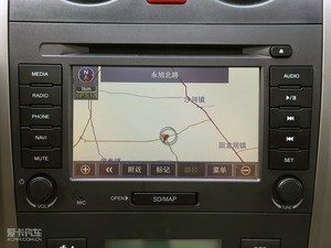 2010款2.4L 两驱超豪华型 中控区