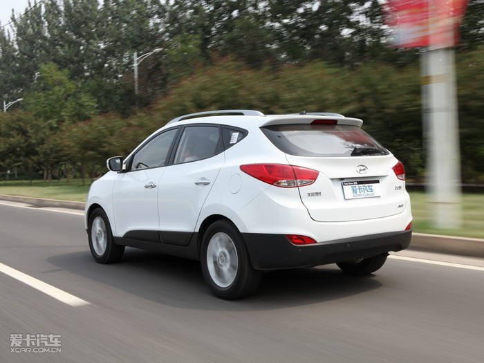 试驾北京现代IX35图片