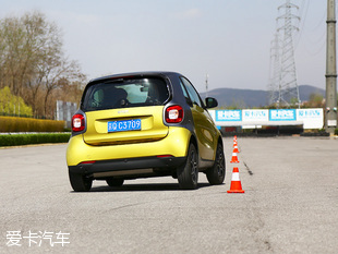 不用再担心动力 测试smart fortwo 0.9T