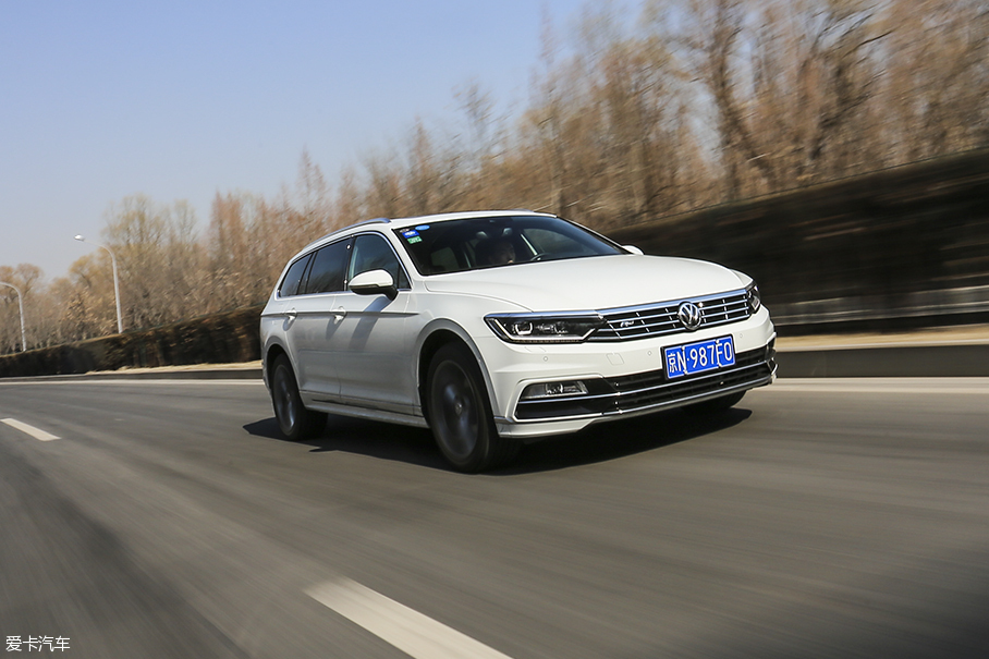原汁原味 爱卡测试进口大众蔚揽380TSI