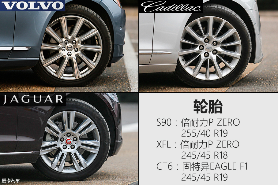 绅士联盟 S90长轴/XFL/CT6三车对比测试