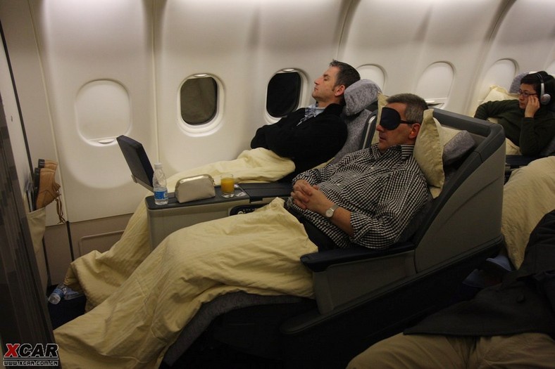 德国试驾别克新君威之旅第一篇 体验a330公务舱图片_汽车图片大全_爱卡汽车网