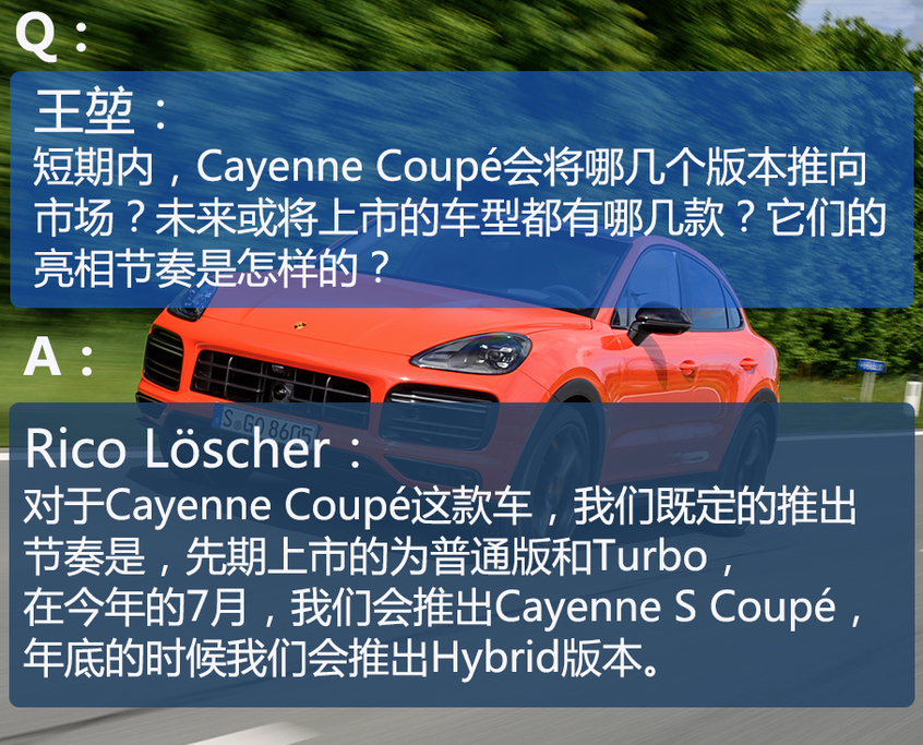 保时捷2019款Cayenne Coupe
