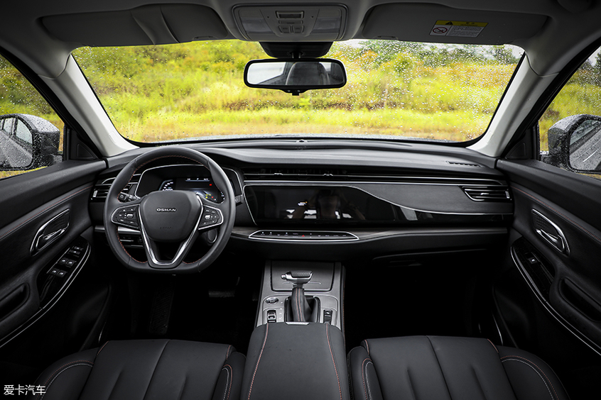 抢先体验长安欧尚X7内饰部分 抢先体验长安欧尚X7内饰部分