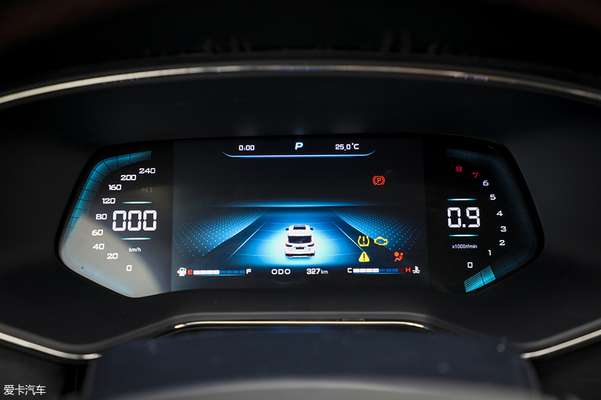 抢先体验长安欧尚X7内饰部分 抢先体验长安欧尚X7内饰部分