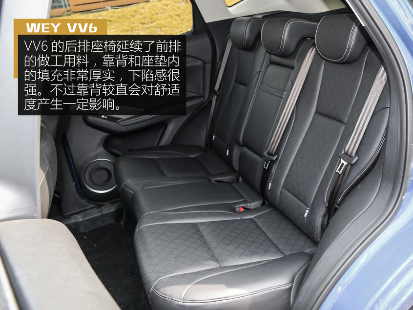 WEY VV6空间：空间真的大