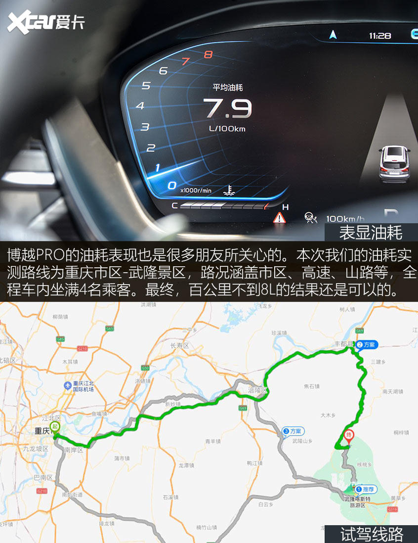 试驾吉利博越PRO 试驾感受