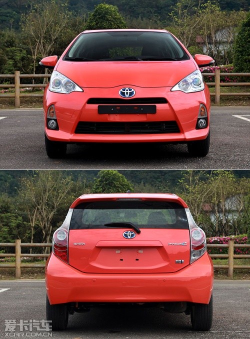 试驾丰田prius C