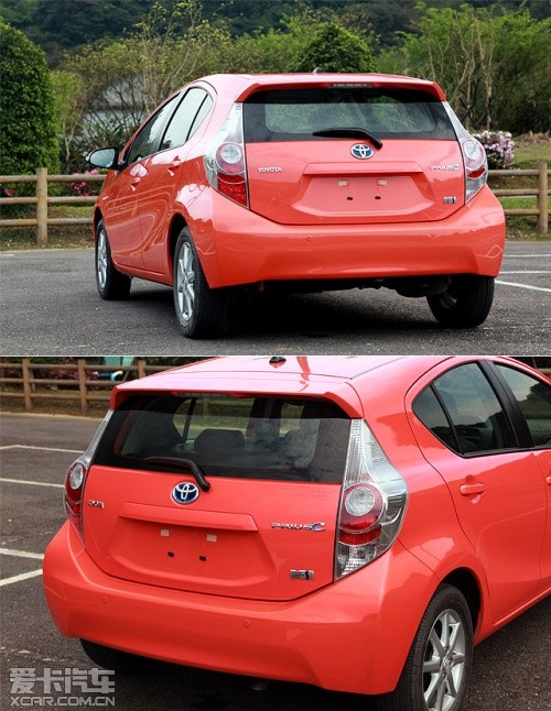 试驾丰田prius C