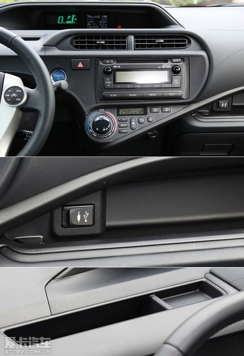 试驾丰田prius C