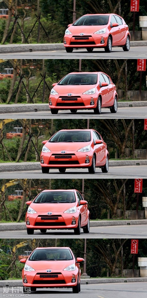 试驾丰田prius C